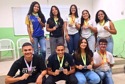 Ifal Maceió realiza premiação de medalhistas em olimpíadas do conhecimento