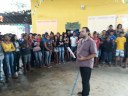 Coordenador de Pesquisa e Pós Graduação do Ifal Maceió, professor Demétrius Morilla expõe resultados das ações para a comunidade.