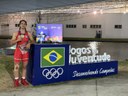 A atleta destacou o preparo físico e mental para a prova