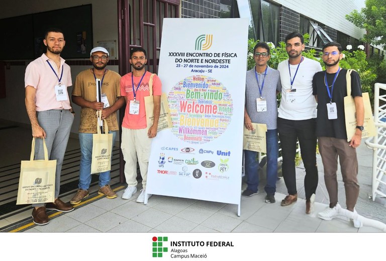 Alunos do Ifal Maceió levam animes, simulação computacional e cinemática ao Encontro de Física do Norte Nordeste