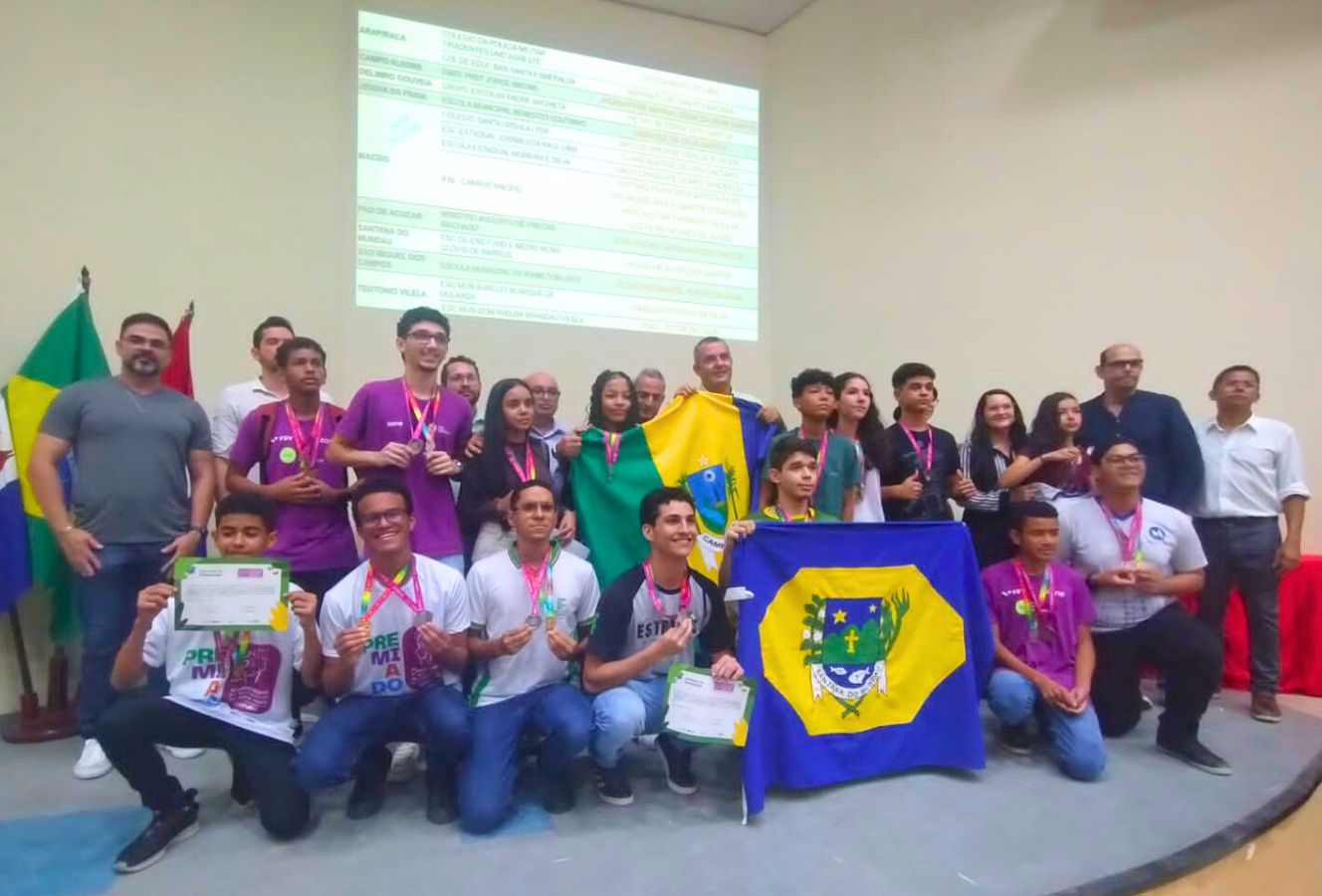 A premiação aconteceu no auditório da Ufal