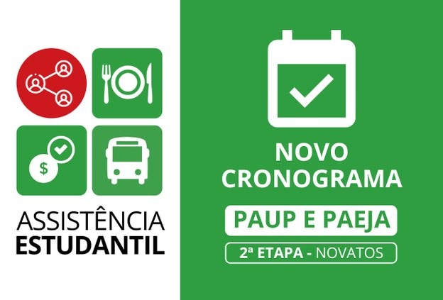 Assistência Estudantil publica novo cronograma para concessão de auxílios