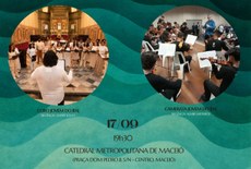 O Concerto é uma realização do Núcleo de Arte e Cultura do Ifal Maceió e a entrada é gratuita