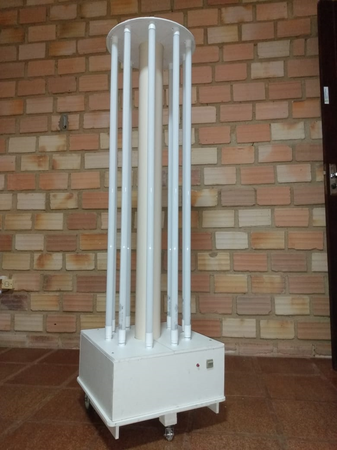 Protótipo de Robô Lampião é composto de materiais simples e tem baixo custo.