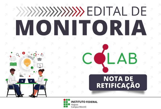Colab suspende resultado final de processo seletivo para monitoria