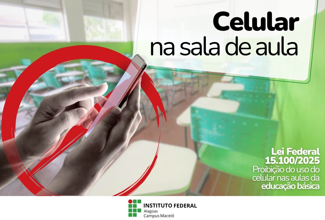 A lei Federal Nº 15.100/2025 visa assegurar que alunos tenham seus momentos de aprendizado preservados