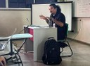 Ednilson Gomes Matias e Otávio Monteiro Pereira apresentaram pesquisa na área do ensino de Filosofia