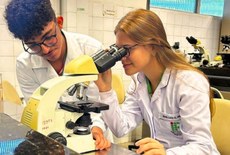 José Thauan Freire de Oliveira e Maria Luiza do Nascimento da Silva foram selecionados pelo programa AFS Global STEM Innovators, etapa Brasil