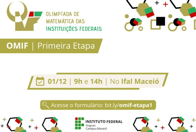 Ifal Maceió abre formulário para interessados em participar da Olimpíada de Matemática das Instituições Federais