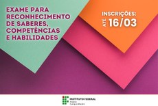 Ifal Maceió abre inscrições para Exame de Reconhecimento de Saberes, Competências e Habilidades