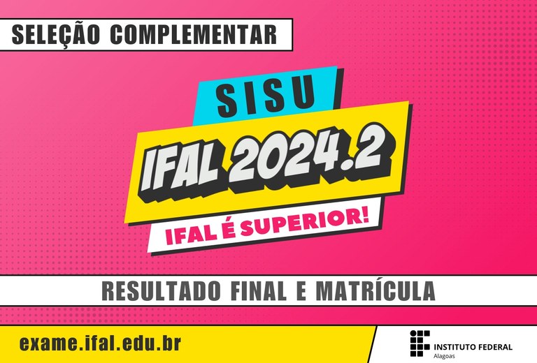Candidatas/os convocadas/os devem acessar o sistema de matrículas até esta quarta-feira (05/02) Candidatas/os convocadas/os devem acessar o sistema de matrículas até esta quarta-feira (05/02)