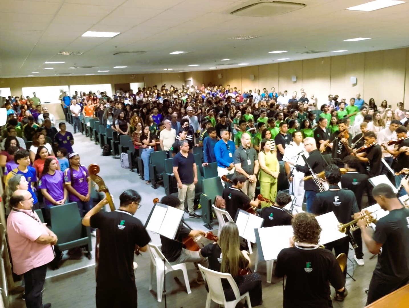 Auditório Oscar Sátyro foi palco de celebração
