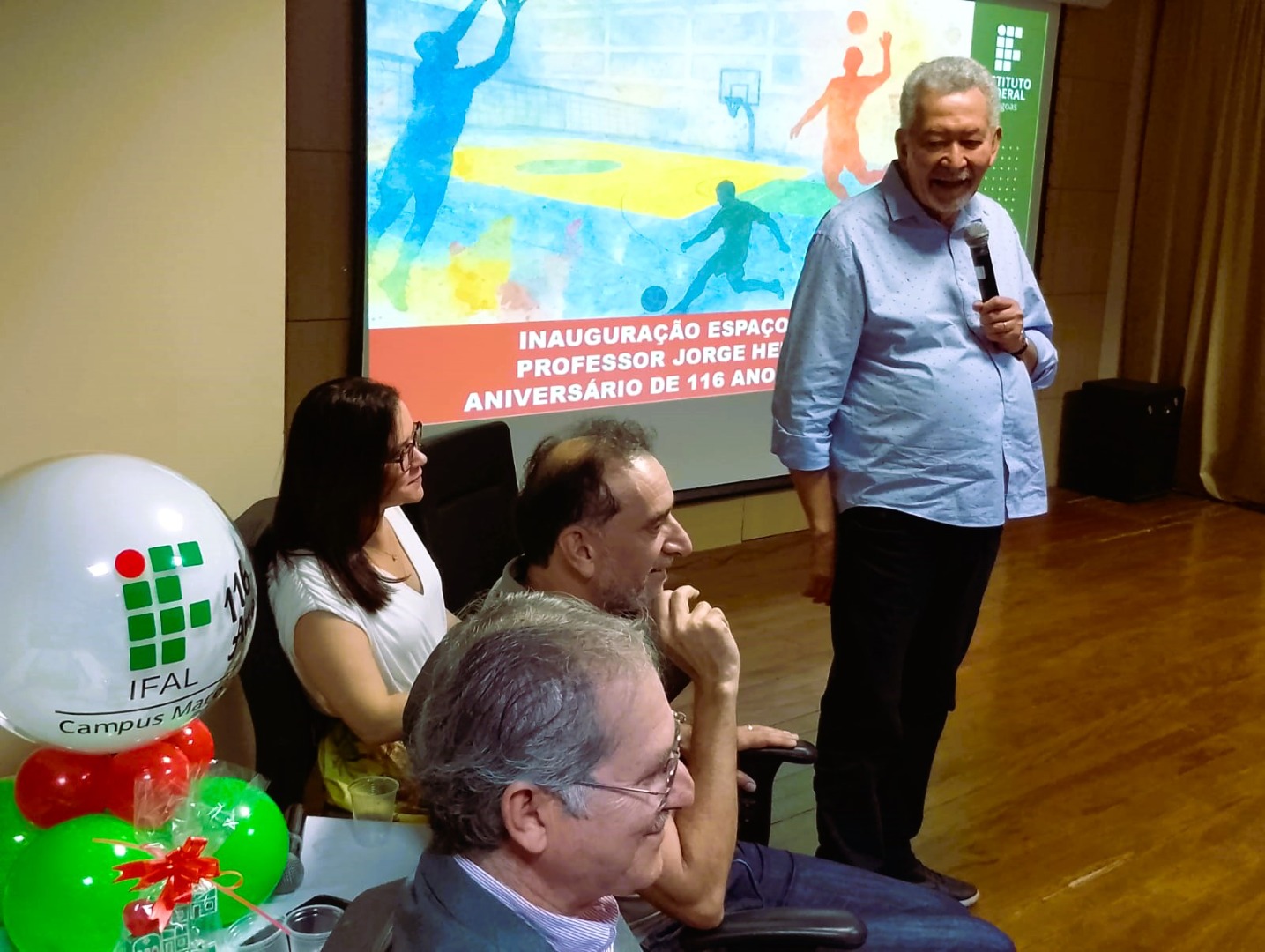 Deputado Paulão é ex-aluno da então Etfal e autor e responsável pela emenda parlamentar que destinou recursos para as obras do novo ginásio