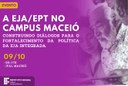 Evento busca promover o diálogo e reflexão sobre as práticas pedagógicas e os desafios da EJA-EPT no contexto atual