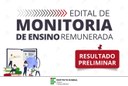 Ifal Maceió divulga resultado preliminar da Monitoria de Ensino Remunerada