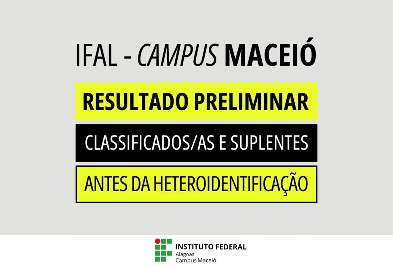 Listas indicam classificados e suplentes do subsequente