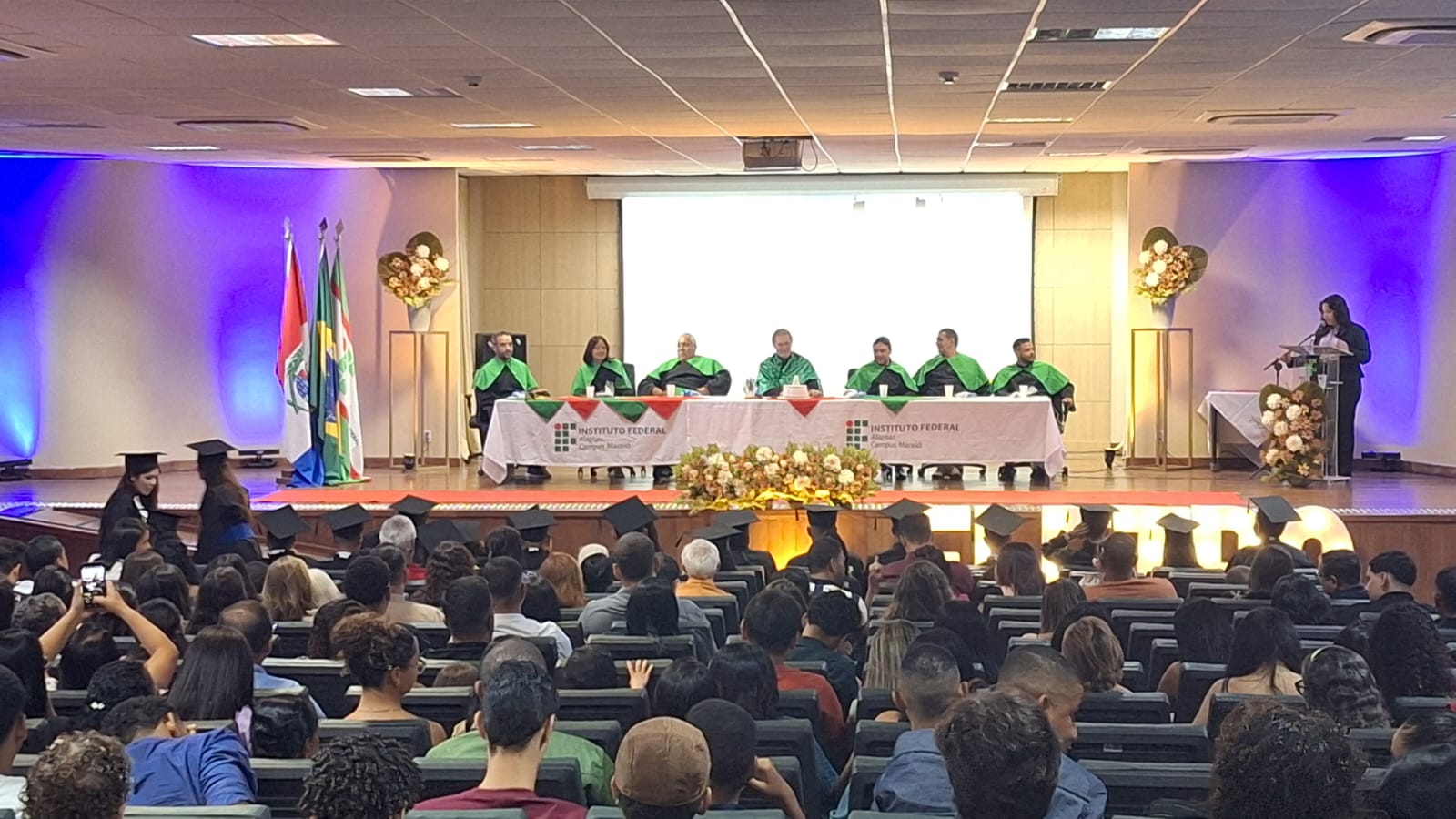 Cerimônia foi de conclusão dos cursos de Licenciaturas