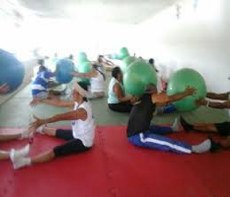 Aula de Pilates pelo Ifal + Saúde