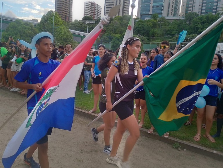Atmosfera vibrante e espírito esportivo marcam atividades no campus até o dia 23/05