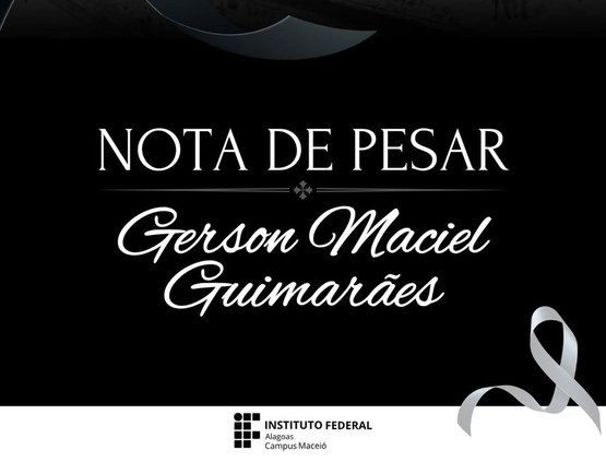 Nota de pesar: professor Gerson Maciel Guimarães