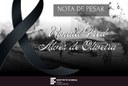Nota de pesar: professor Ronald Fred Alves de Oliveira