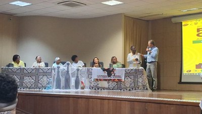 Diretor Givaldo Oliveira destacou a importância do resgate histórico e reconhecimento dos saberes de mulheres negras