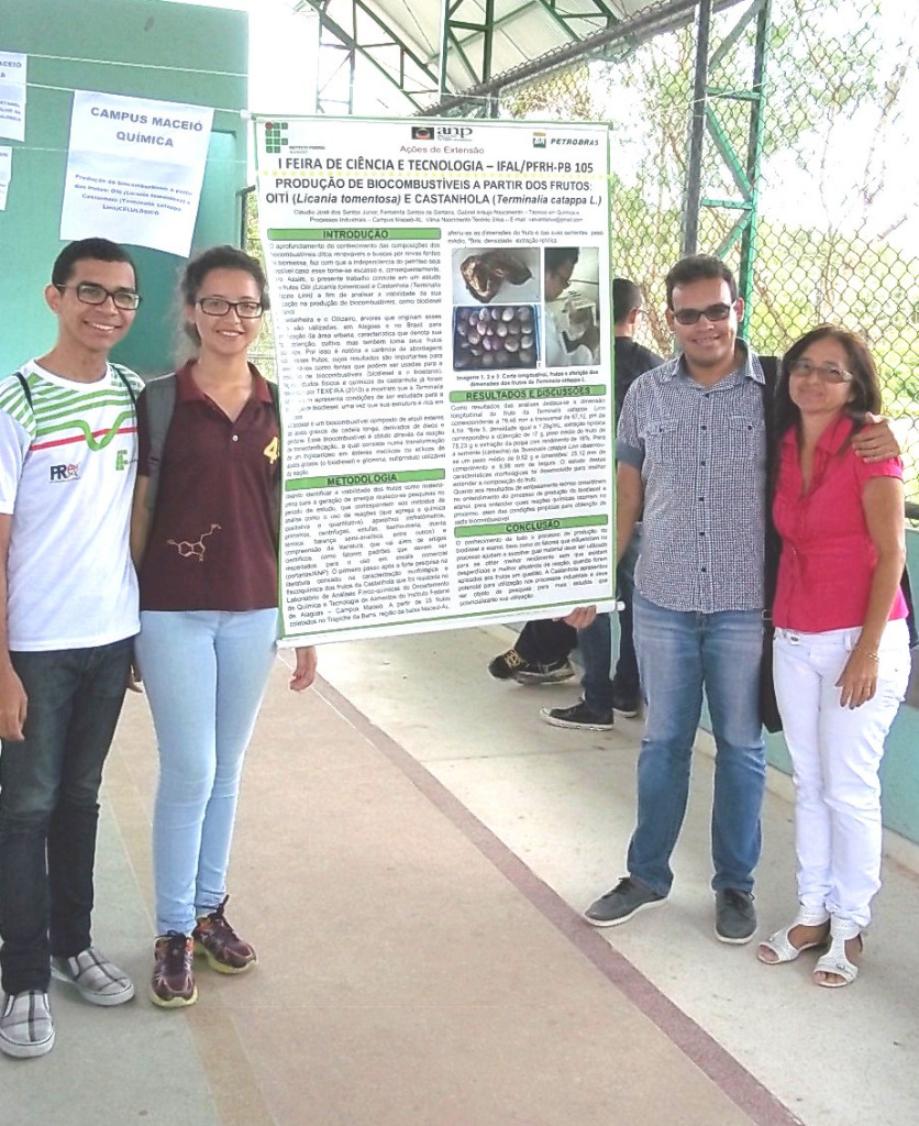 Estudantes de Química defendem uso de fontes naturais e sustentáveis na geração de biocombustíveis.