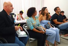 Representantes do Ifal e da Prefeitura de Maceió assistem à apresentação sobre projeto que viabiliza cadeia produtiva do sururu