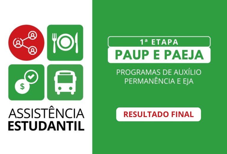 Resultado Final da 1ª etapa do Auxílio Permanência 2025 do Campus Maceió