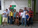 Grupo se reencontrou no campus Maceió, no qual estudaram no inicio da década de noventa.