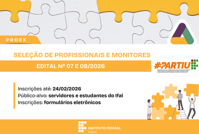 Cada campus possui seu próprio formulário para inscrições