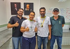 Eles fazem parte da equipe de Física do Ifal Maragogi