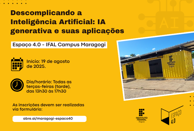 Inscrições abertas para curso sobre Inteligência Artificial