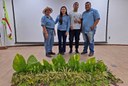 Alunos do superior de Horticultura ajudaram na organização do evento