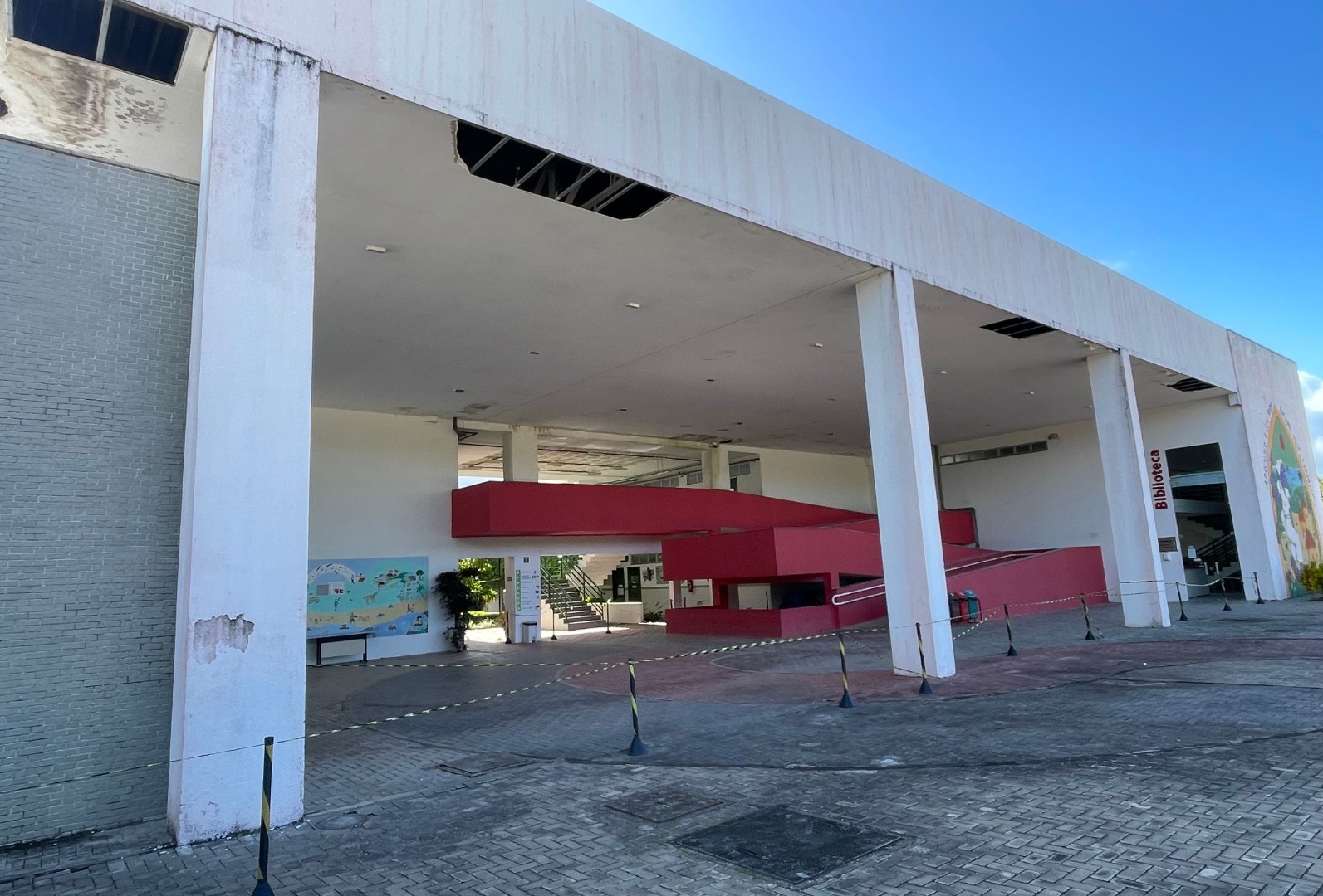 Obra deve durar cerca de dois meses