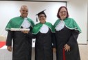 Marcelo Cavalcante, Maria Nadege e Sandra Ferraz