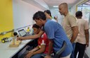 Laboratório recebe alunos e professores