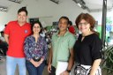 Direção do Campus e servidores organizadores do evento