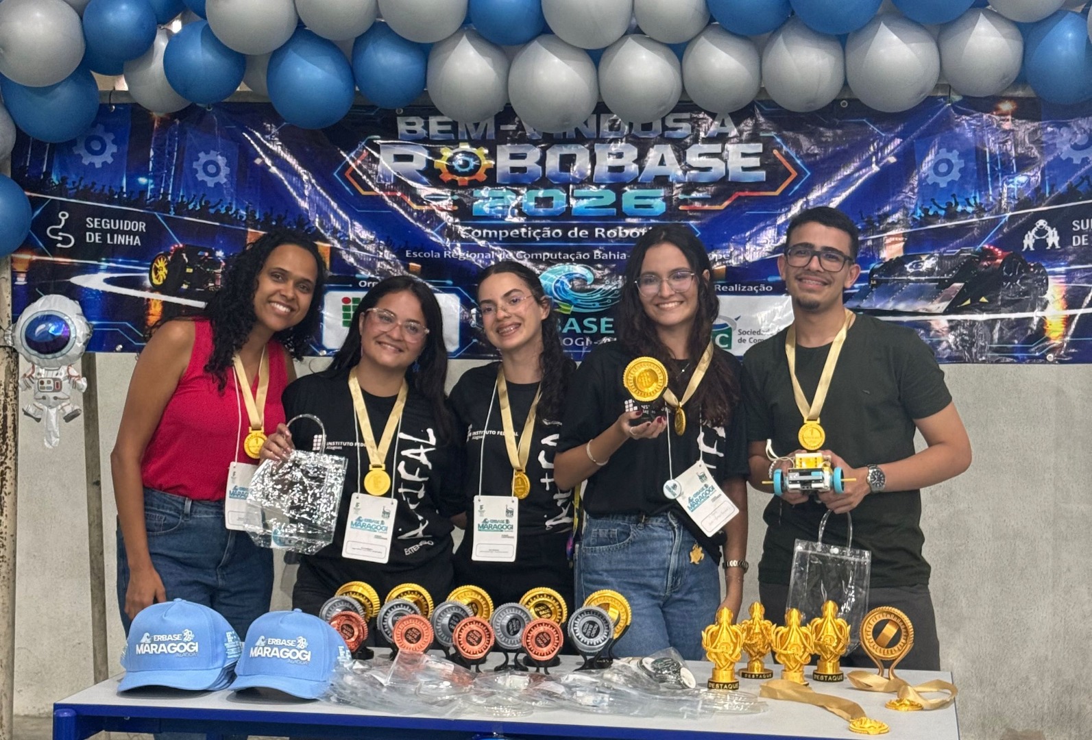 Equipe TechNord conquistou 1º lugar na competição de robótica