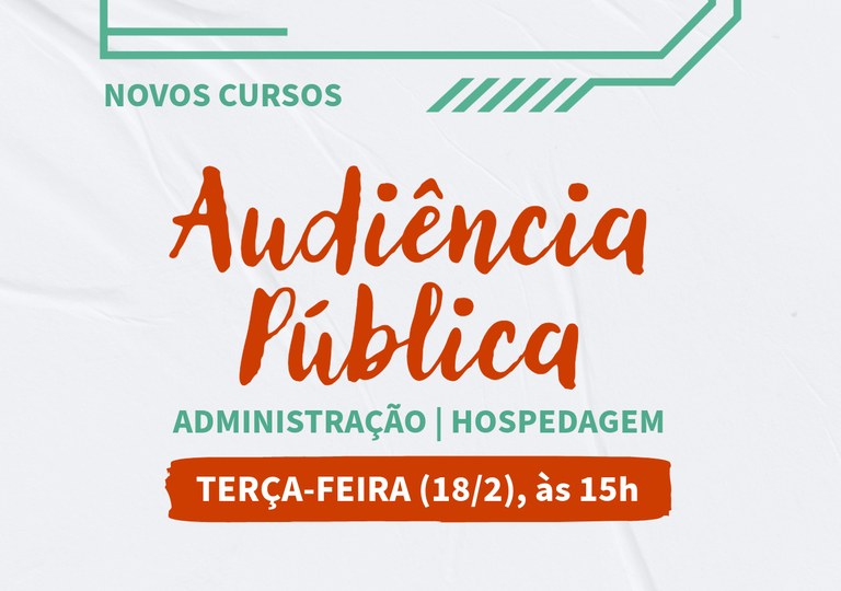 Audiência Pública