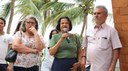 Familiares do professor Joubert Rodrigues discursaram na inauguração