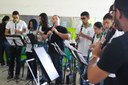 Primeira apresentação da primeira turma de Instrumentos Musicais do campus