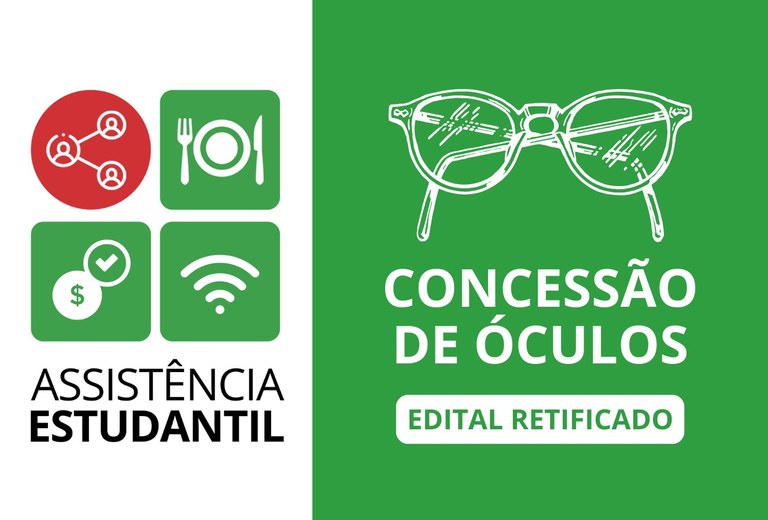 Campus Marechal Deodoro retifica edital do PAAE para concessão de óculos corretivos