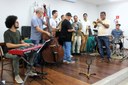 Clube do Jazz Maceió apresenta repertório autoral a estudantes do Ifal. Fotos: Acássia Deliê (Comunicação IFAL MD)