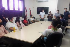 Reunião foi realizada no Campus Marechal e teve participação dos estudantes