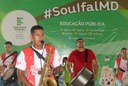 Filarmônica Aconchego trouxe a música carnavalesca para o Campus Marechal Deodoro