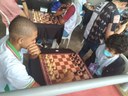 Rikelme venceu quatro partidas para ser campeão no xadrez