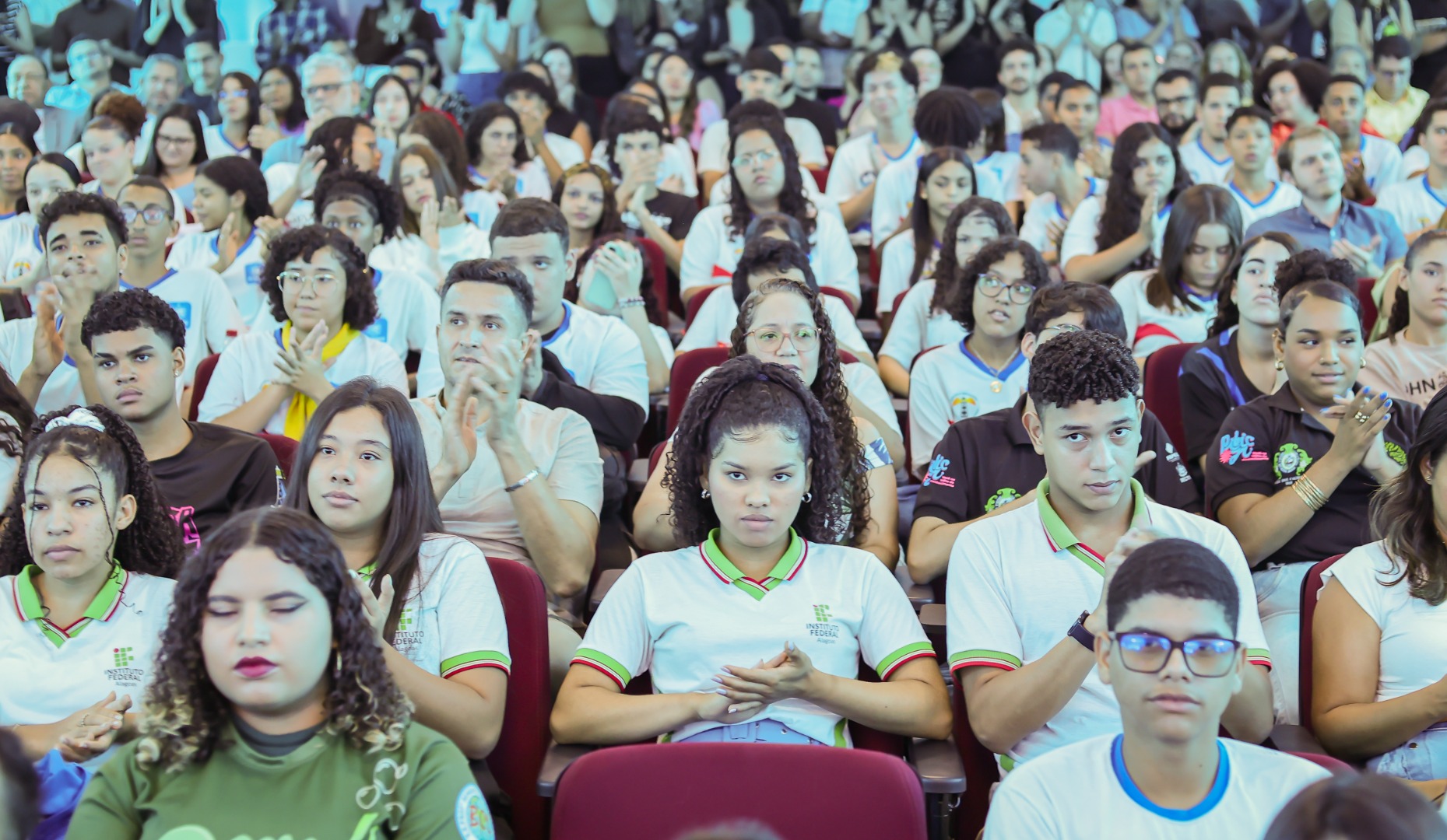 Evento contou com docente e estudantes do Ifal. Foto: Thiago Sampaio/Agência Alagoas