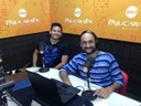 Gentil Luiz em entrevista na rádio sobre a campanha StartDoing - Promovendo o consumo consciente de água.JPG