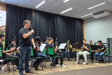 Apresentação da Filarmônica Jovem do Ifal